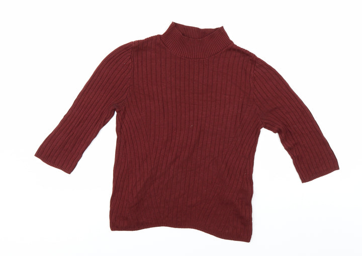 Debenhams Womens Red Pullover Jumper Size 10