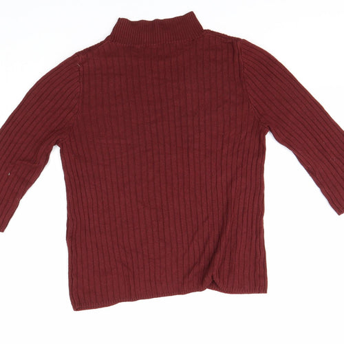 Debenhams Womens Red   Pullover Jumper Size 10