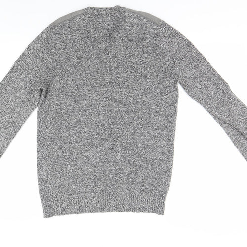 brook haven Mens Grey   Pullover Jumper Size S