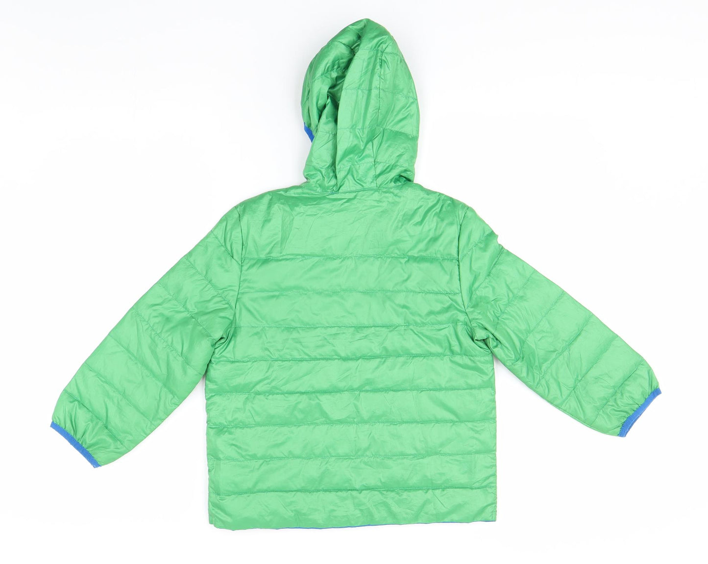 feel Boys Green   Parka Coat Size 6 Years