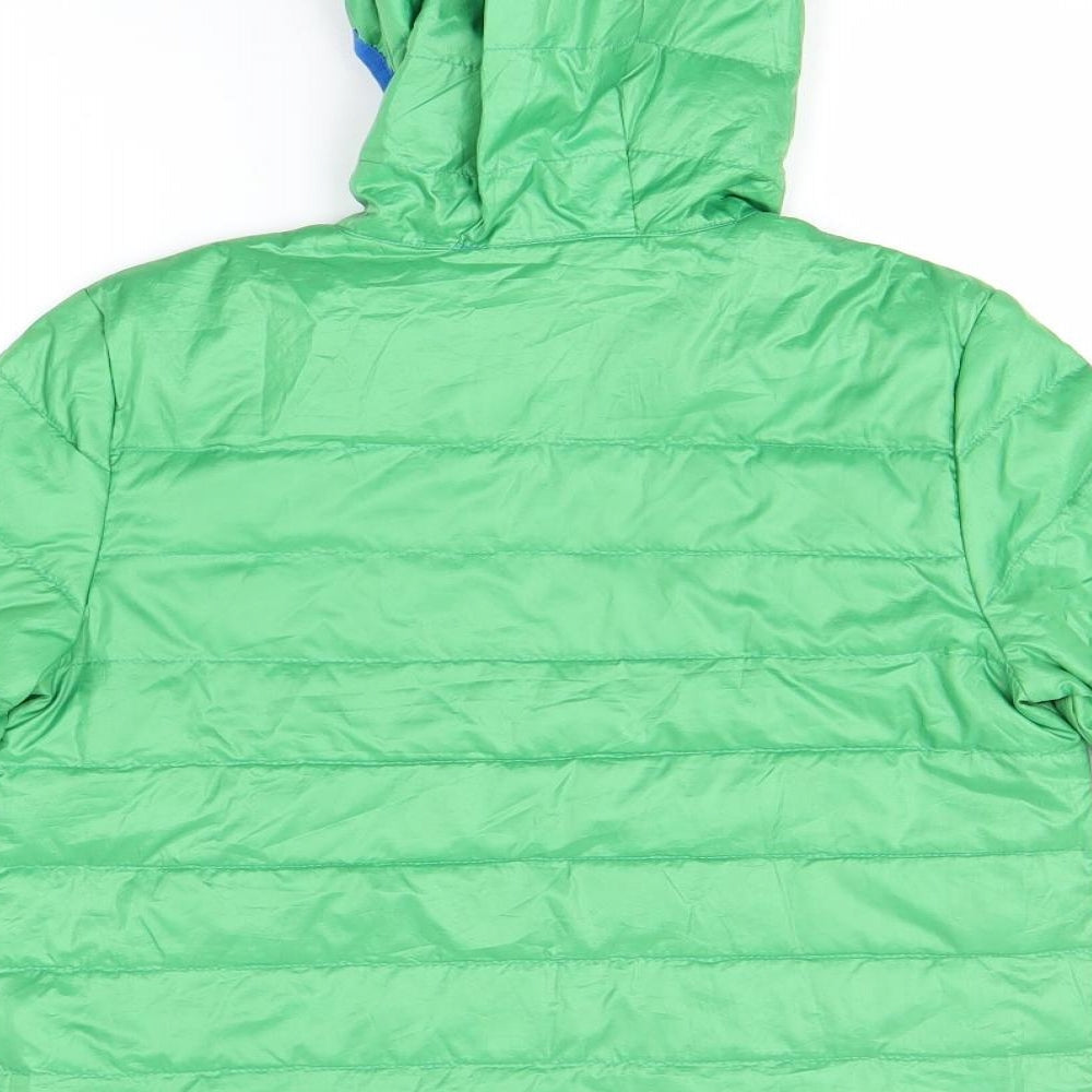 feel Boys Green   Parka Coat Size 6 Years