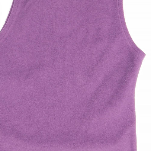 EWM Womens Purple   Full Zip Sweatshirt Size S