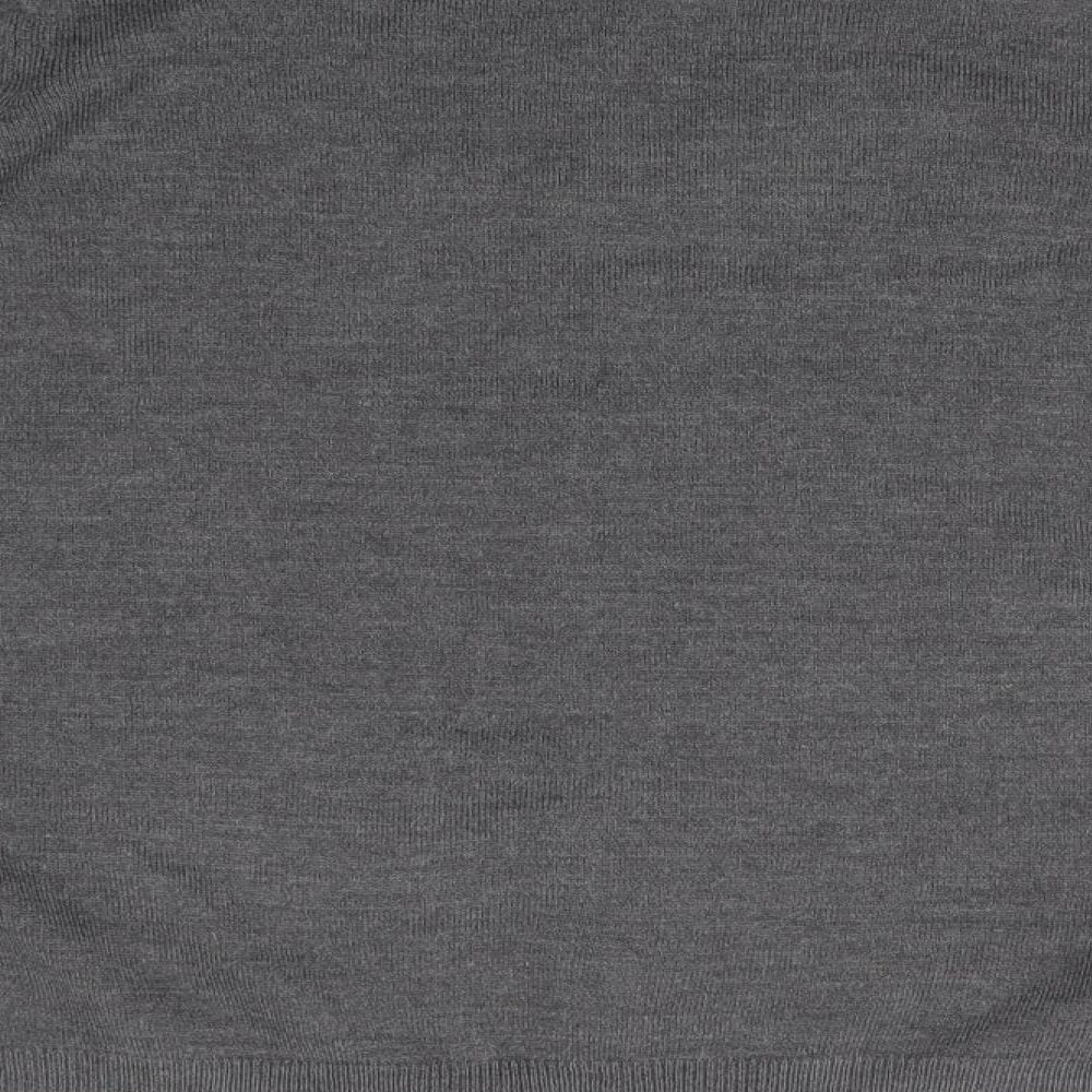 M&S Womens Grey   Cardigan Jumper Size 16