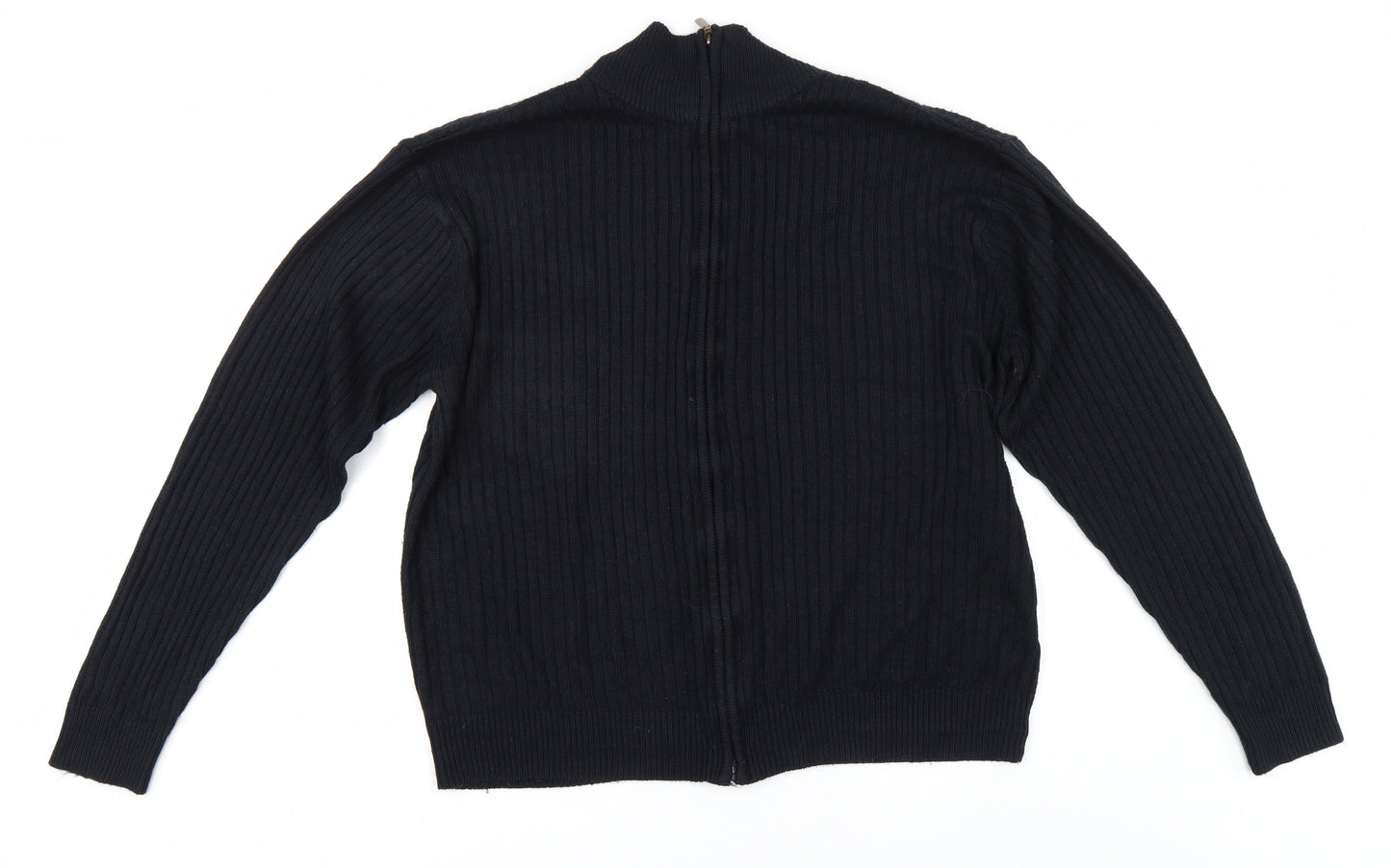 Southbay Womens Black   Full Zip Jumper Size XL
