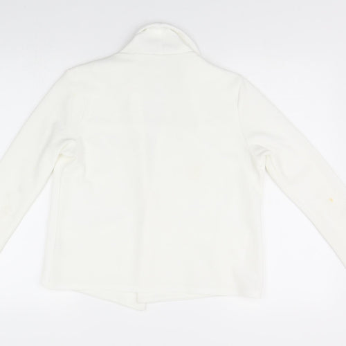Select Womens White   Jacket Blazer Size 14