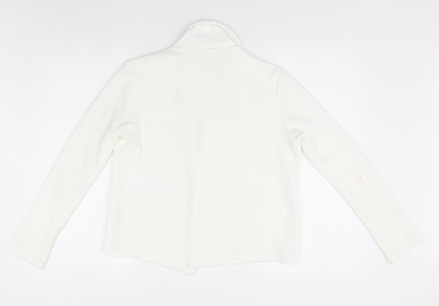 Select Womens White   Jacket Blazer Size 14