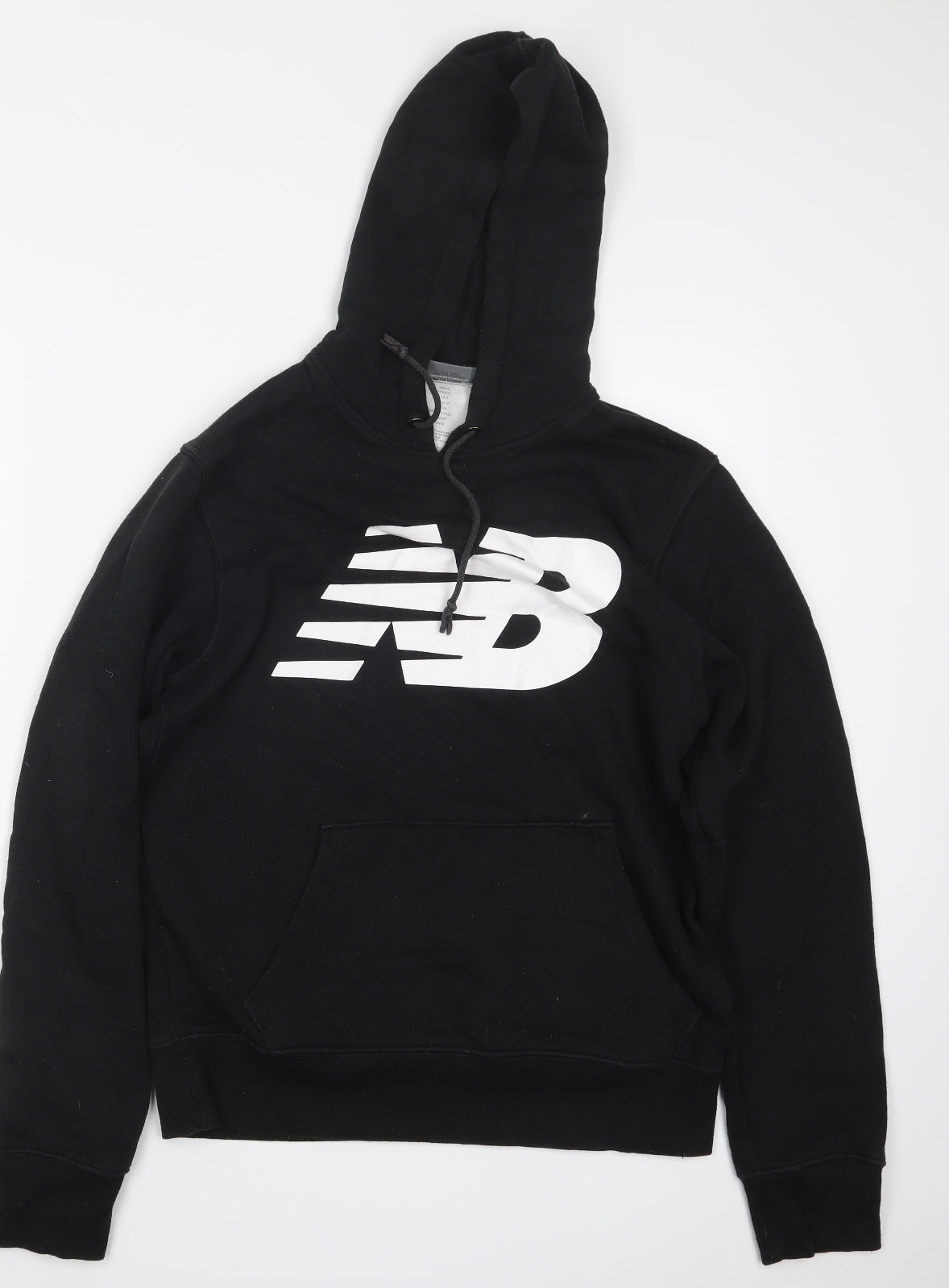 New Balance Mens Black   Pullover Hoodie Size S