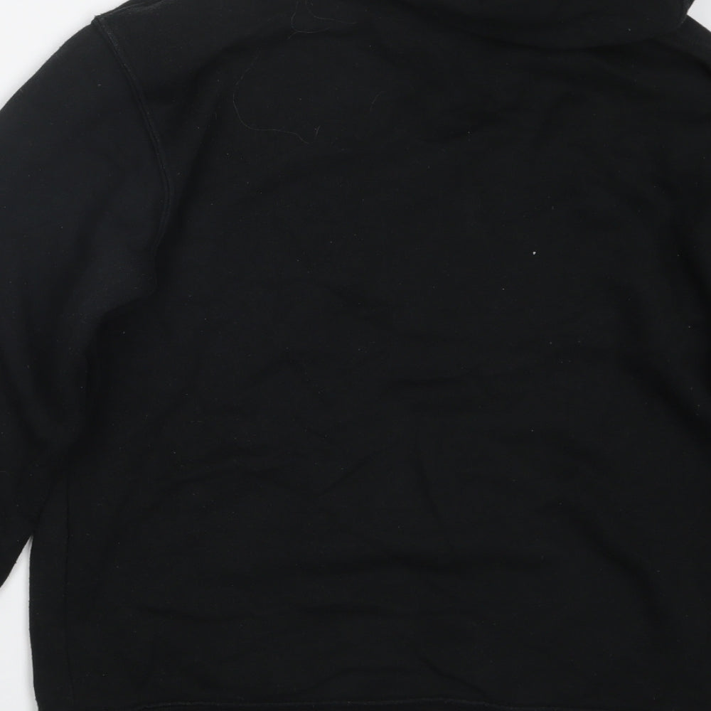 New Balance Mens Black   Pullover Hoodie Size S