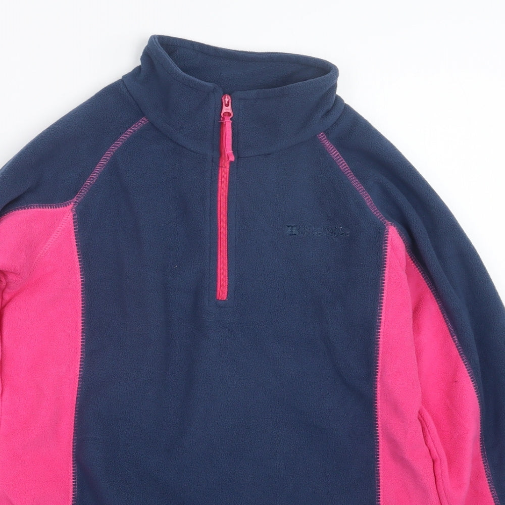 Mountain Warehouse Girls Pink   Pullover Sweatshirt Size 11-12 Years