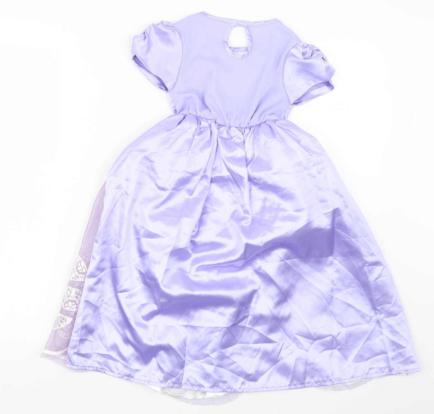 Disney Girls Purple   T-Shirt Dress  Size 3-4 Years  - Disney