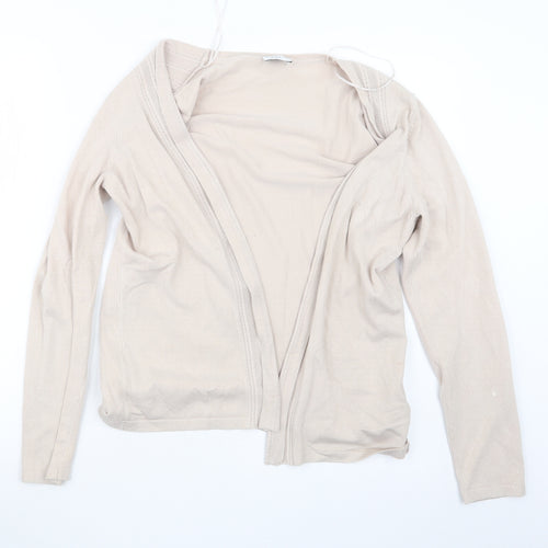 Eastex Womens Beige  Knit Cape Jumper Size 10