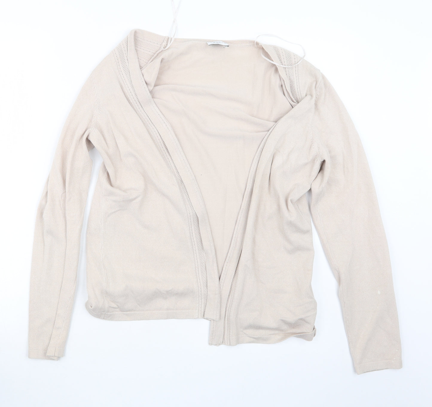 Eastex Womens Beige  Knit Cape Jumper Size 10