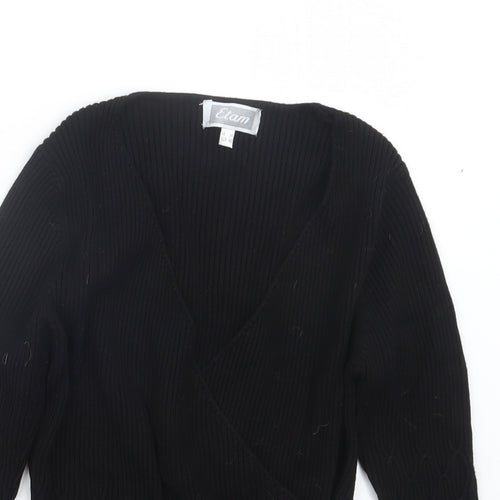 Etam Womens Black   Pullover Jumper Size 14