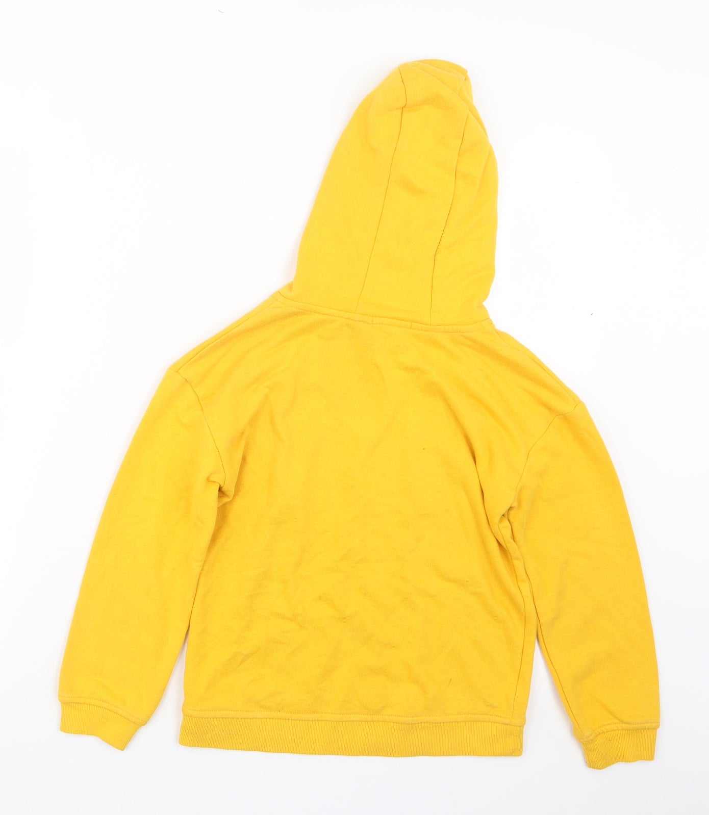 Primark Girls Yellow   Pullover Hoodie Size 8-9 Years