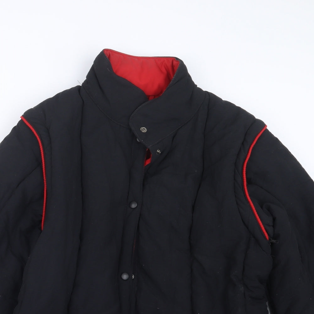 Preworn Mens Black   Jacket Coat Size S