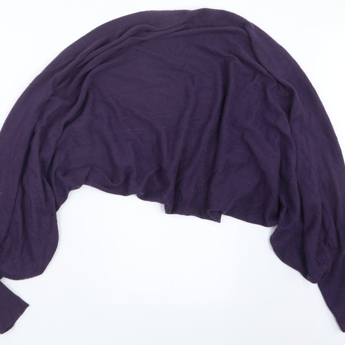 Wallis Womens Purple  Knit Cardigan Jumper Size S
