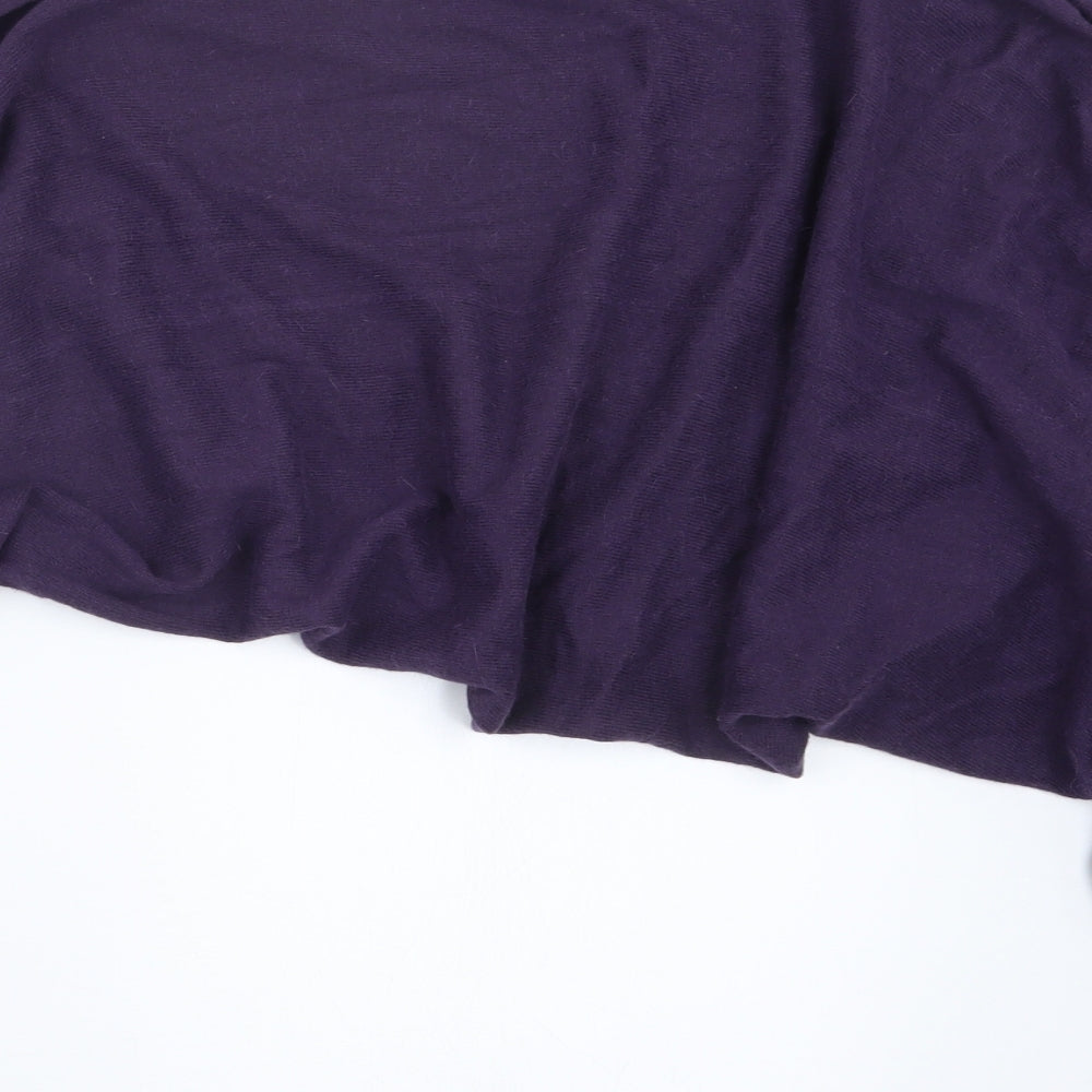 Wallis Womens Purple  Knit Cardigan Jumper Size S