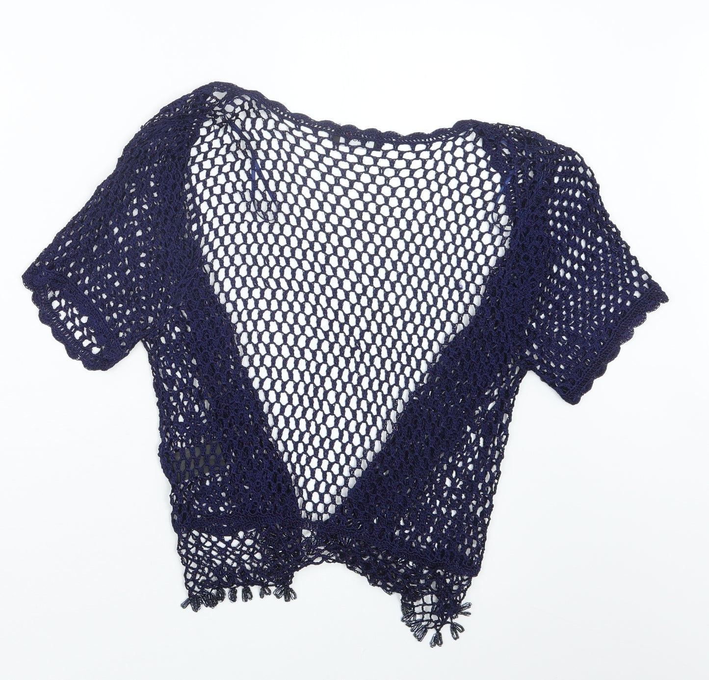 Klass Womens Blue   Cardigan Jumper Size L