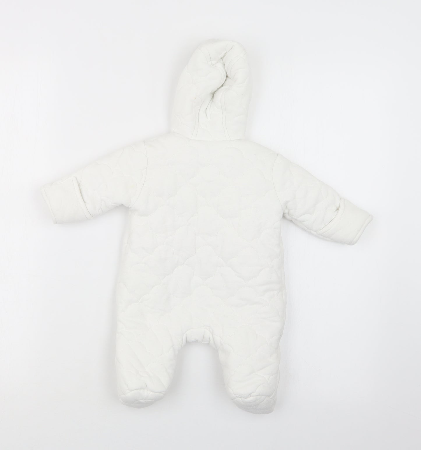 George Baby White   Coverall Outfit/Set Size Newborn