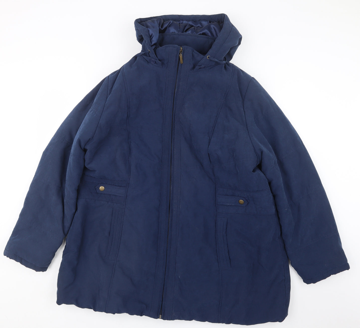 BHS Womens Blue   Jacket Coat Size 22