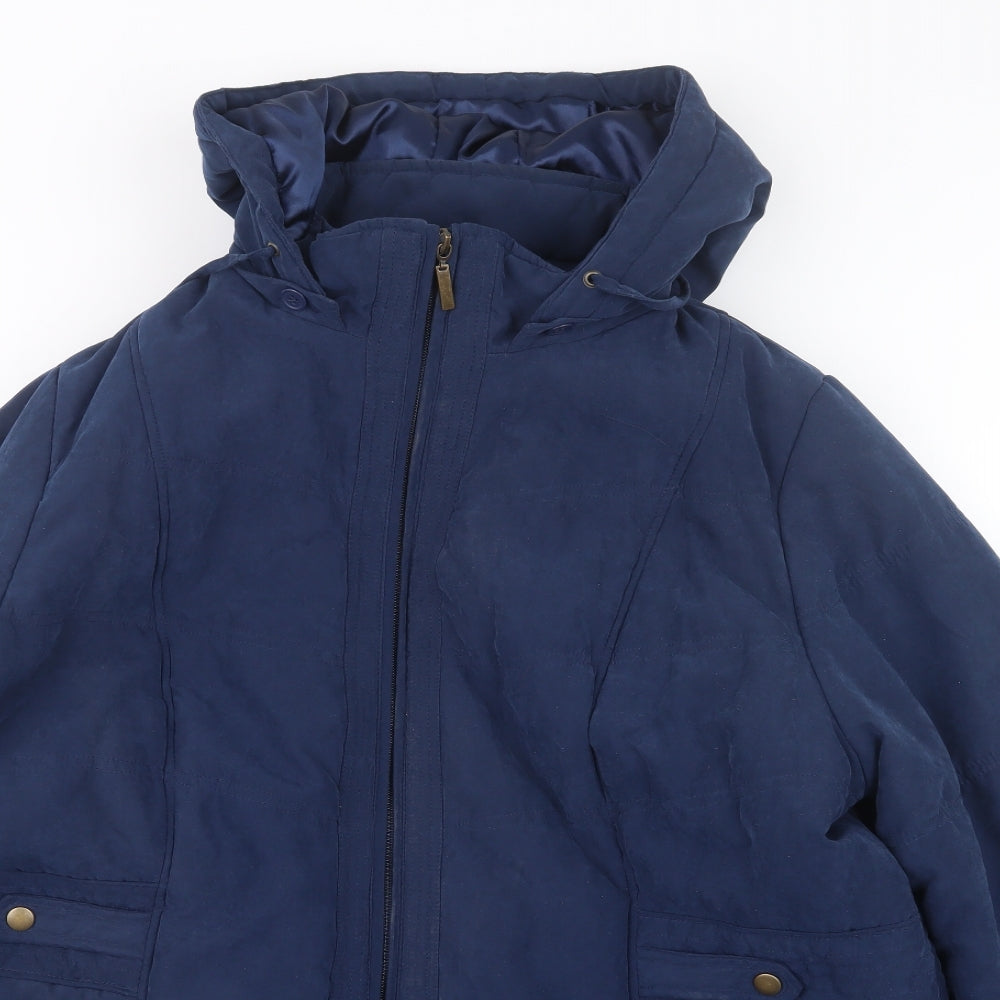 BHS Womens Blue   Jacket Coat Size 22