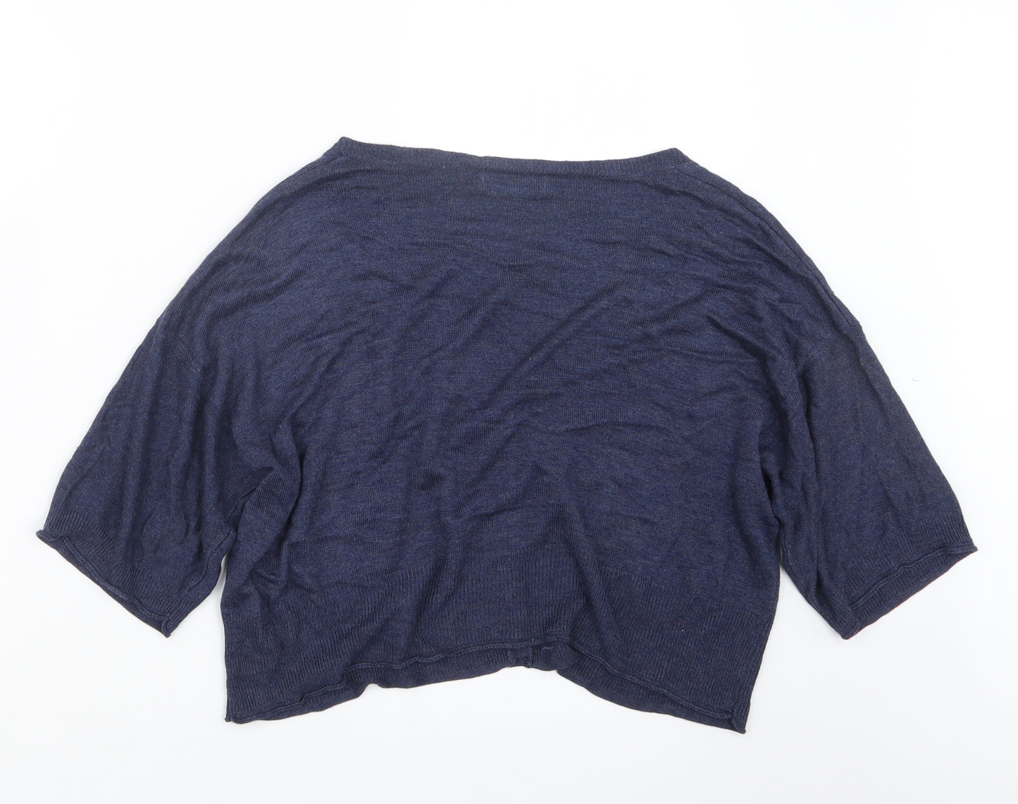 E-vie Womens Blue   Cardigan Jumper Size 10