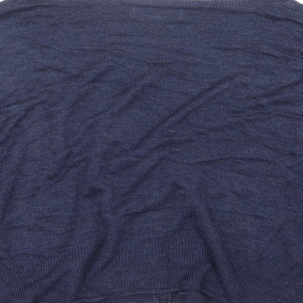 E-vie Womens Blue   Cardigan Jumper Size 10