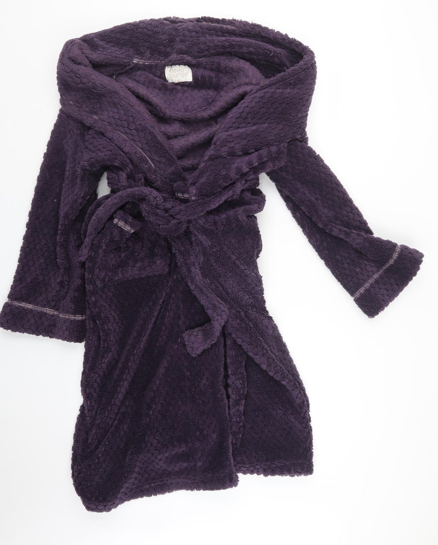 BHS Womens Purple Geometric  Top Robe Size 12