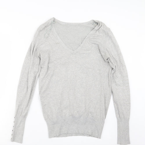 Matalan Womens Grey   Pullover Jumper Size 12