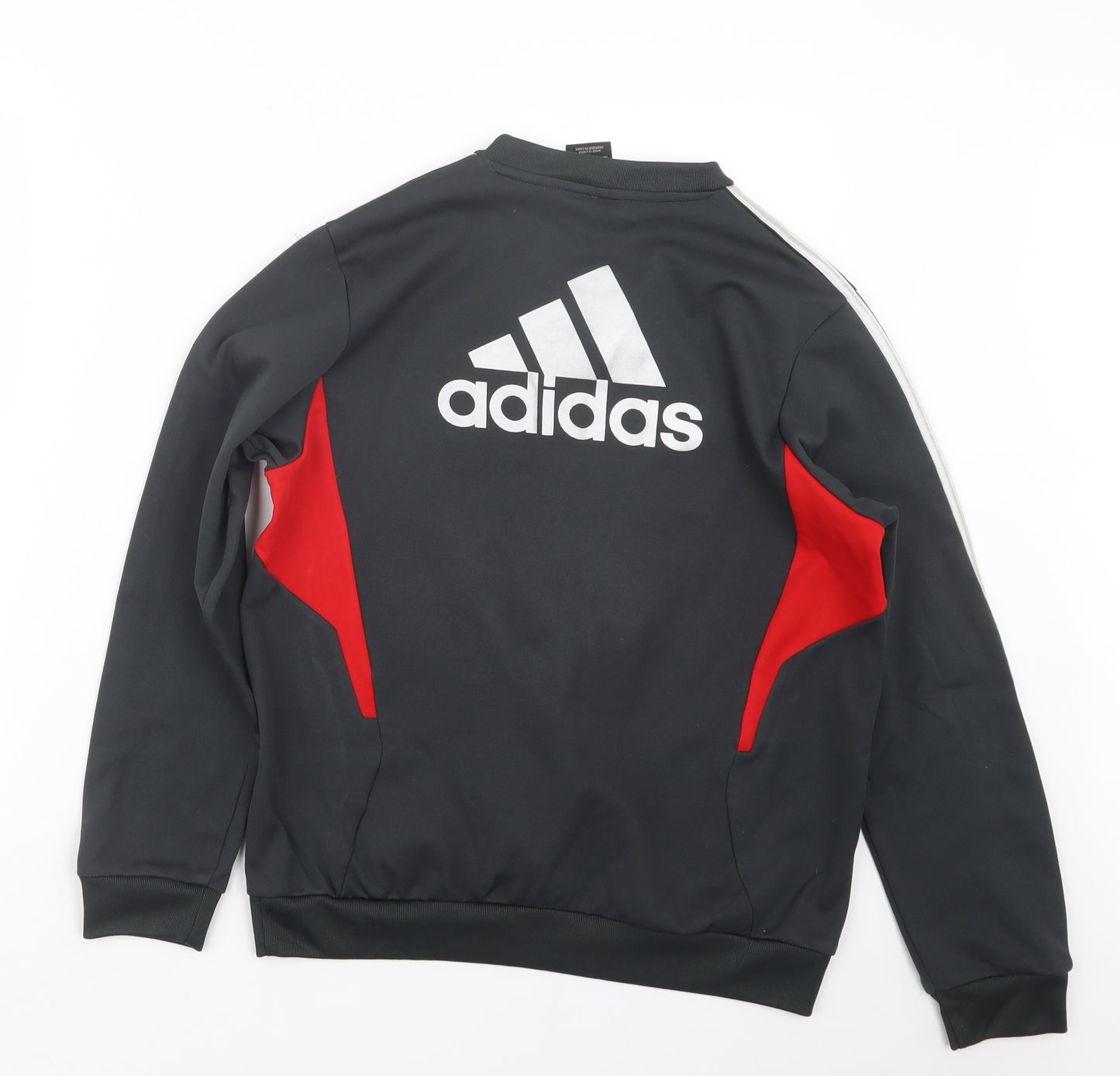 adidas Boys Grey   Basic T-Shirt Size 13-14 Years  - Liverpool FC