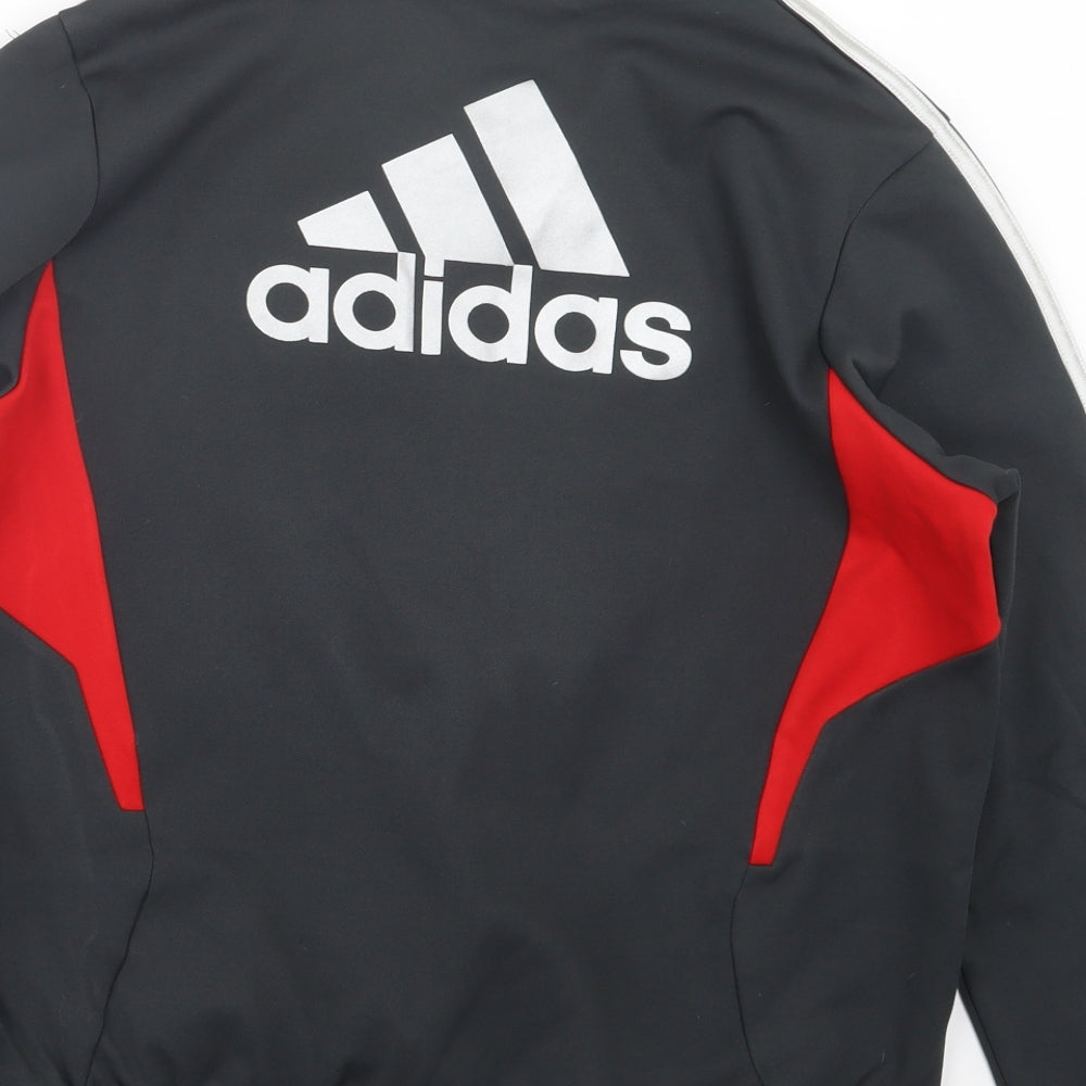 adidas Boys Grey   Basic T-Shirt Size 13-14 Years  - Liverpool FC
