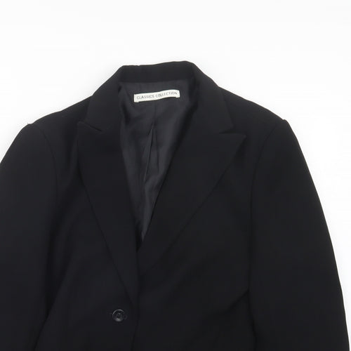 St Bernard Womens Black   Jacket Blazer Size 10