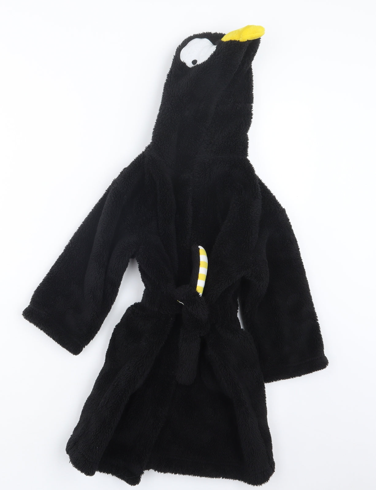 Marks and Spencer Boys Black Geometric   Robe Size 2-3 Years