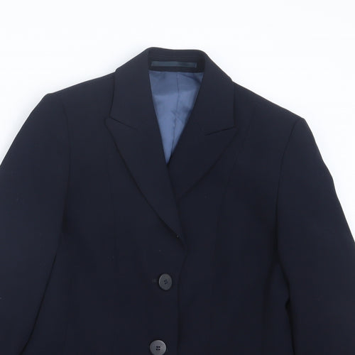 Preworn Womens Blue   Jacket Blazer Size 6