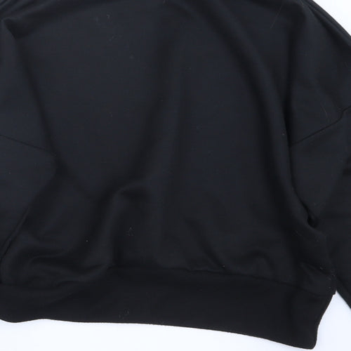 Boohoo Womens Black   Pullover Jumper Size 10