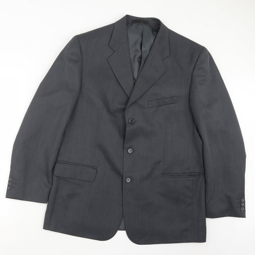 Zantos Mens Grey   Jacket Suit Jacket Size 40