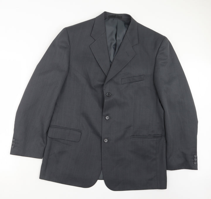 Zantos Mens Grey   Jacket Suit Jacket Size 40