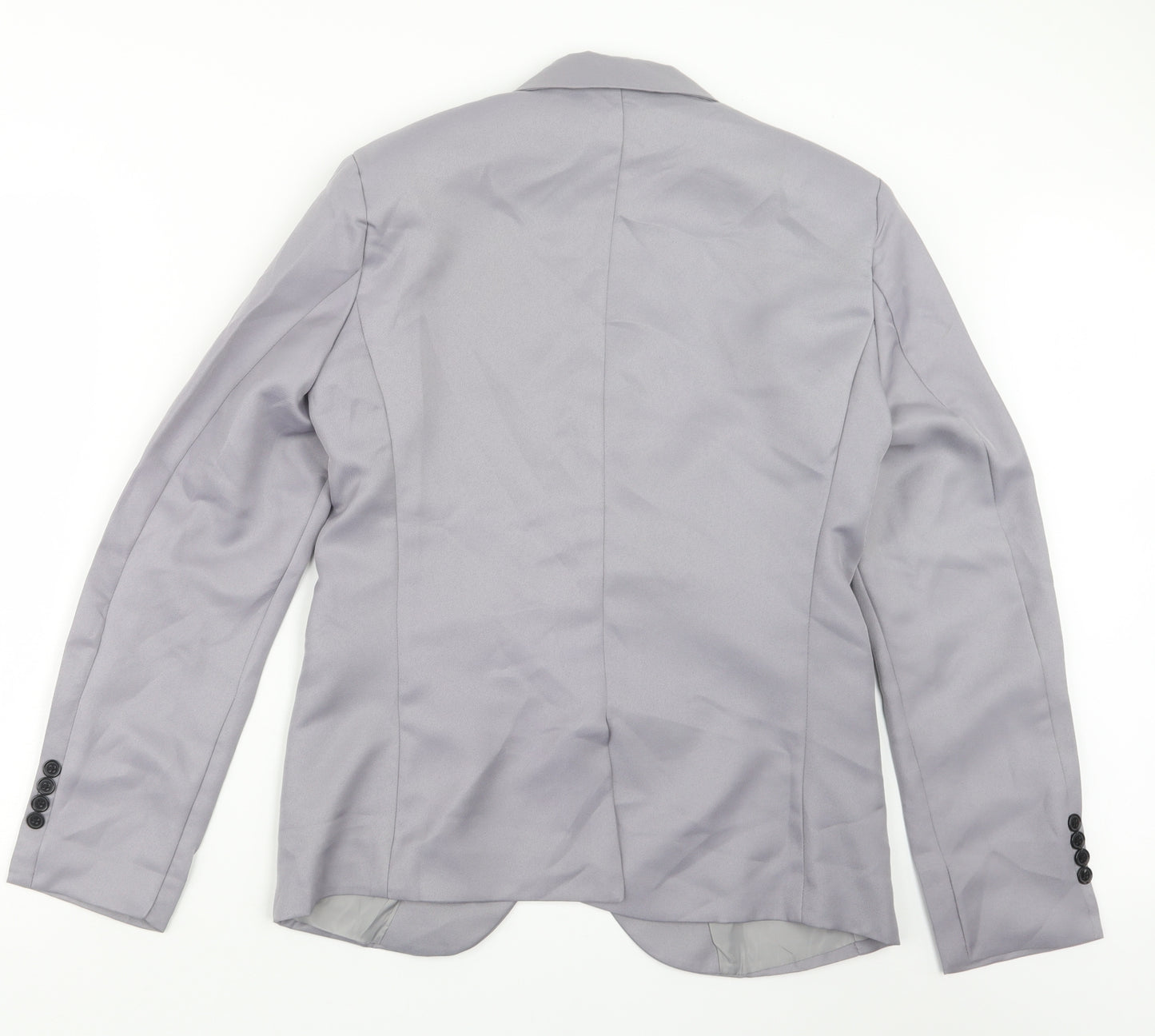 Preworn Mens Grey   Jacket Suit Jacket Size 34