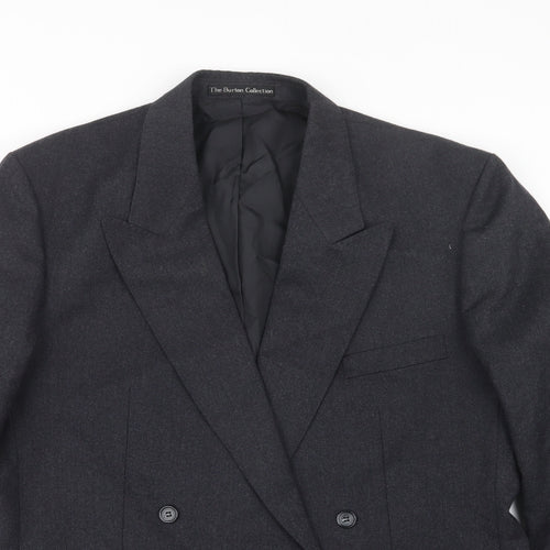 The Burton Collection Mens Grey   Jacket Suit Jacket Size 40