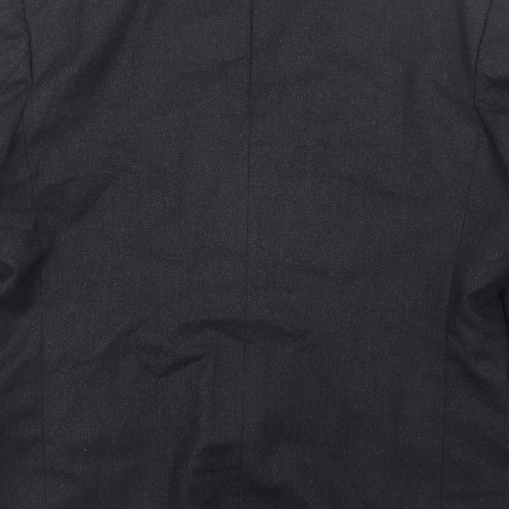 The Burton Collection Mens Grey   Jacket Suit Jacket Size 40
