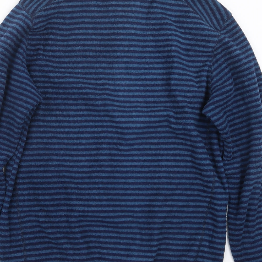 TOG 24 Mens Blue Striped  Pullover Sweatshirt Size S