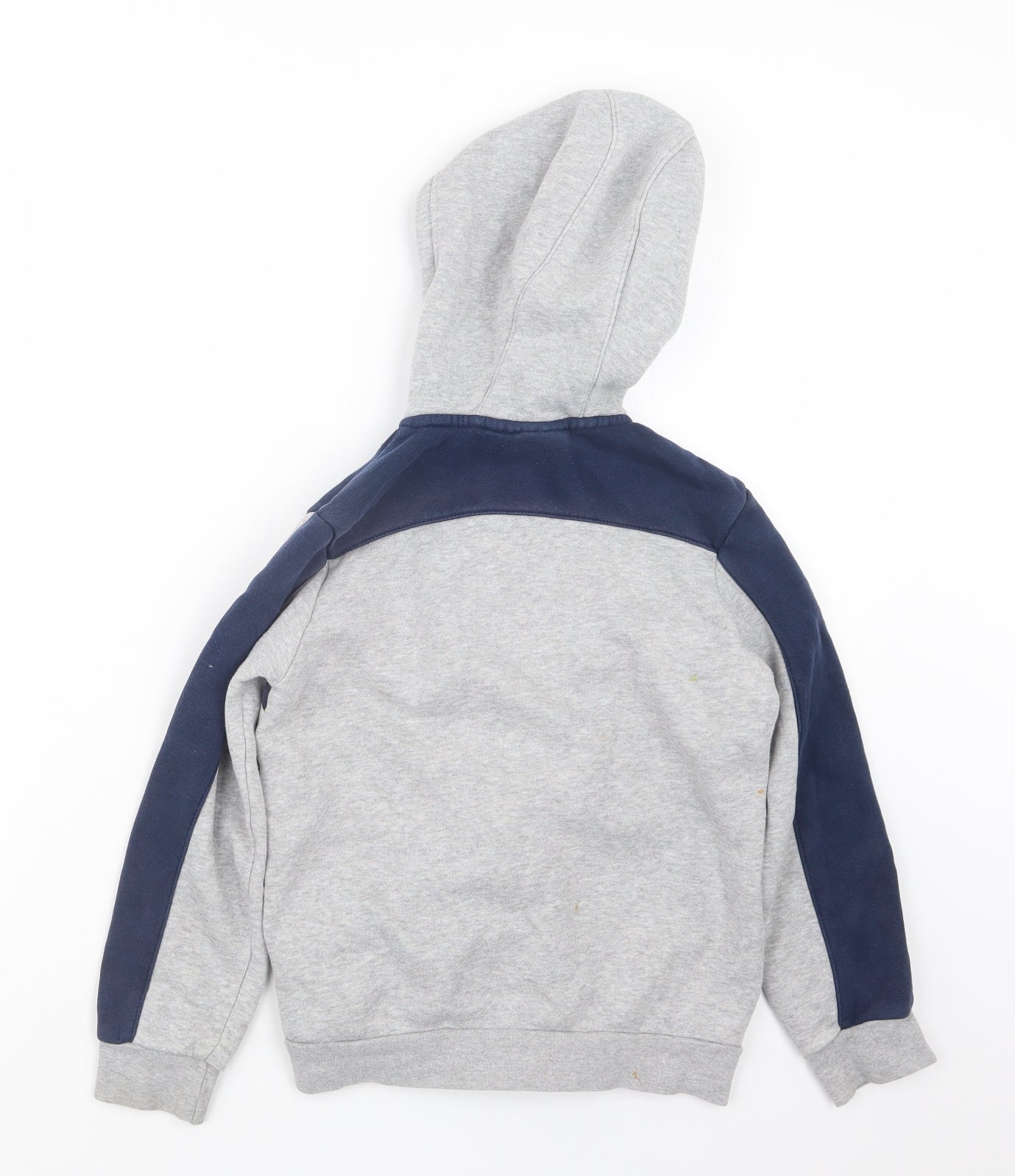 adidas Boys Grey   Full Zip Hoodie Size 7-8 Years