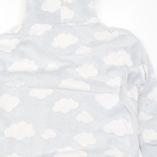 Preworn Womens Grey Solid  Top Pyjama Top Size XL  - Clouds