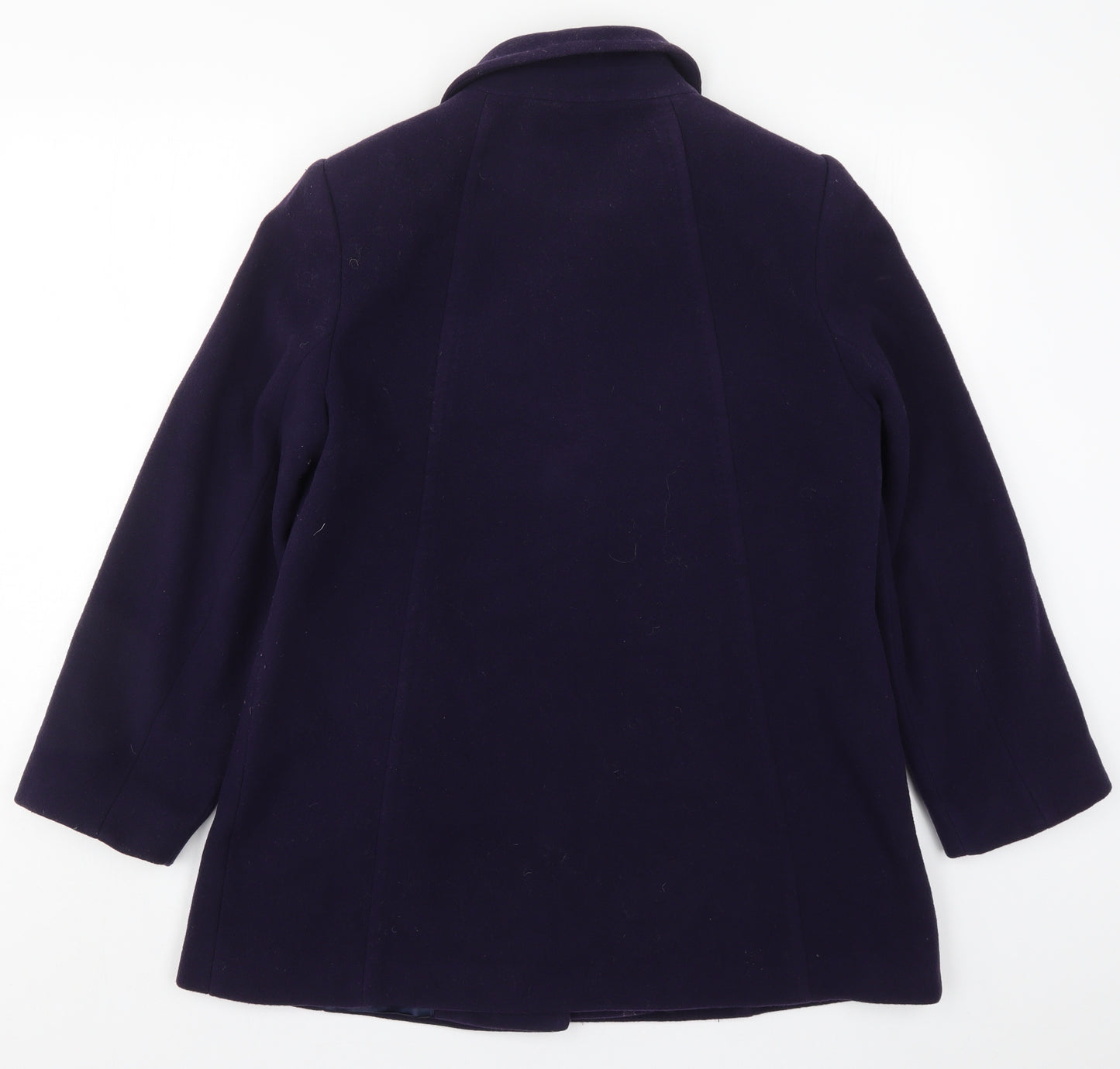Eastex Womens Purple   Pea Coat Coat Size 10