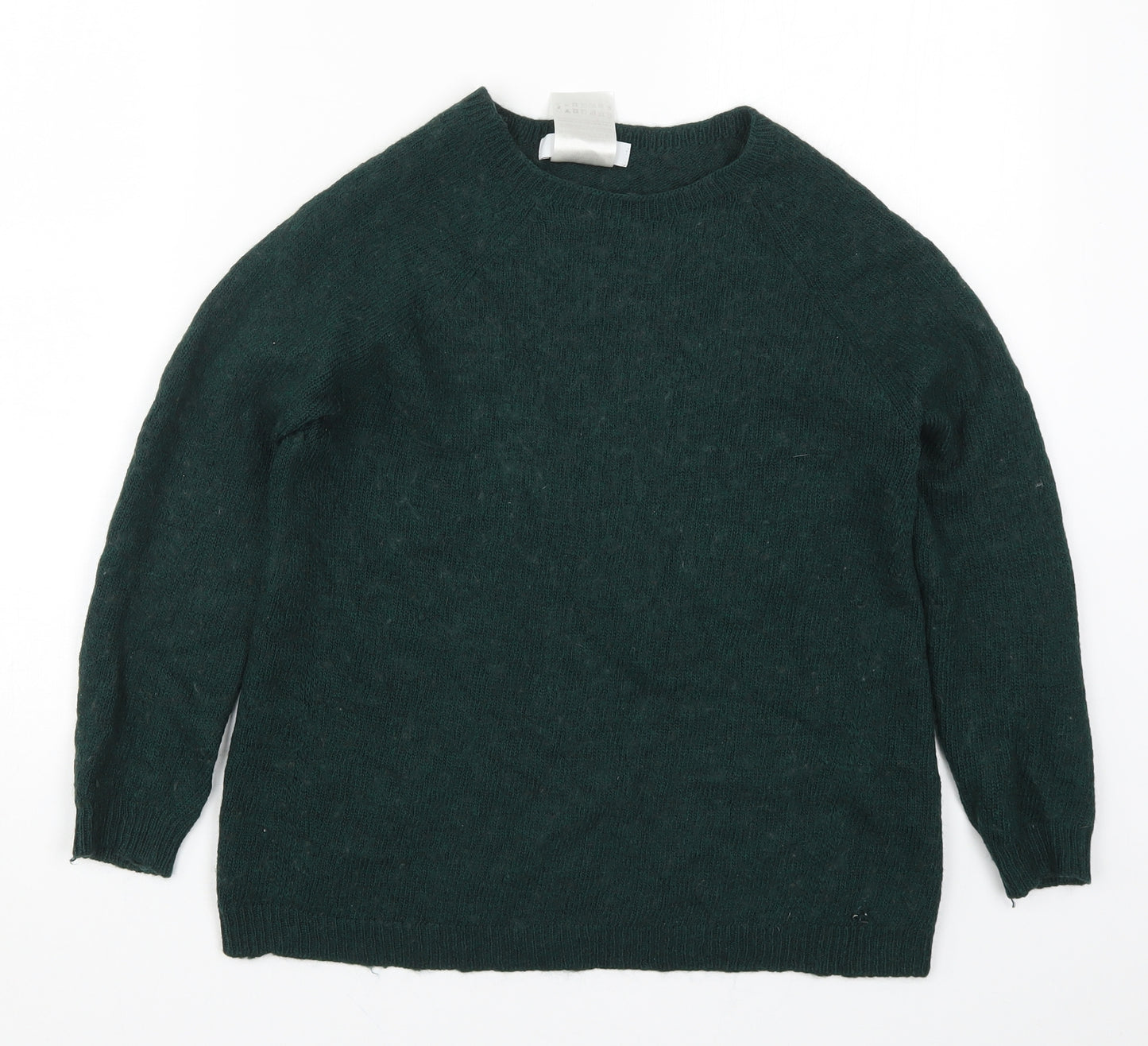 Replay Womens Green  Knit Pullover Jumper Size M