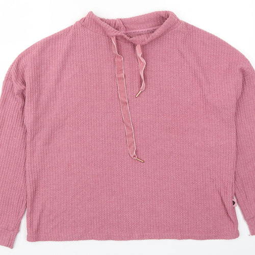 Primark Womens Pink Solid  Top Pyjama Top Size 10