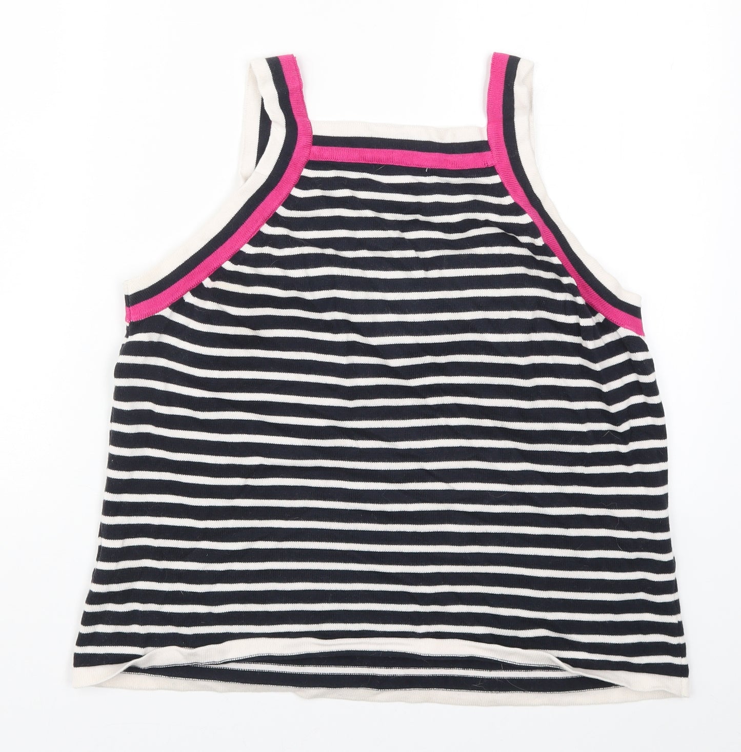 Lakeland Womens Blue Striped  Basic Tank Size 14