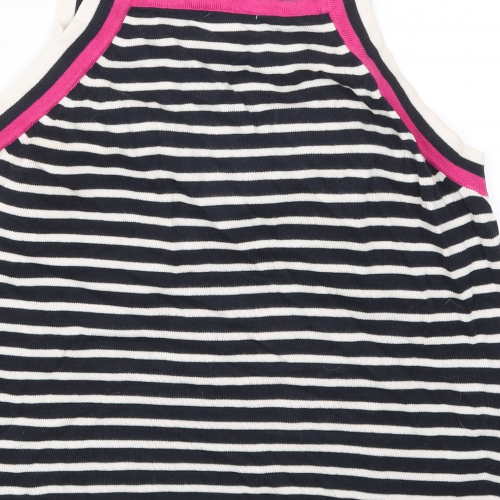 Lakeland Womens Blue Striped  Basic Tank Size 14