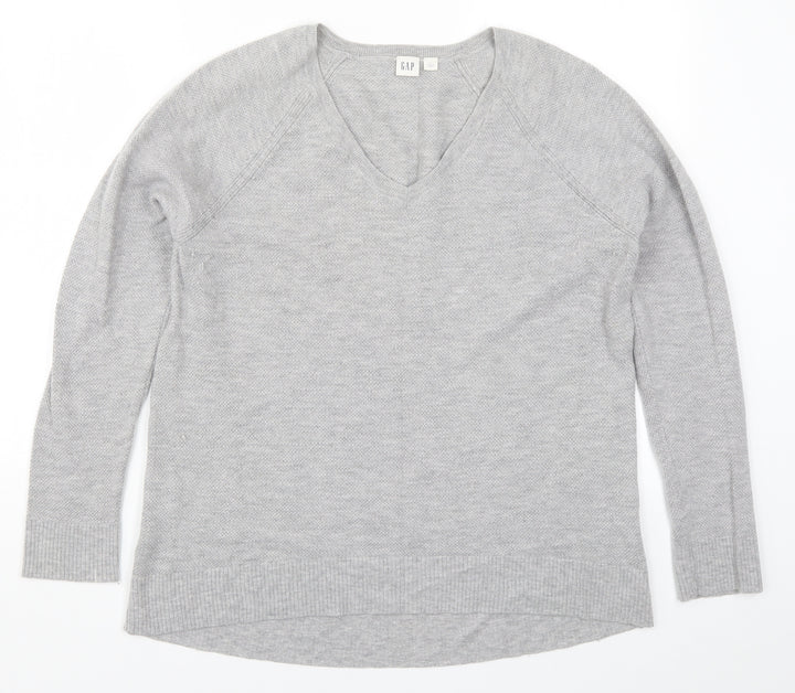 Gap Womens Grey  Knit Pullover Jumper Size L