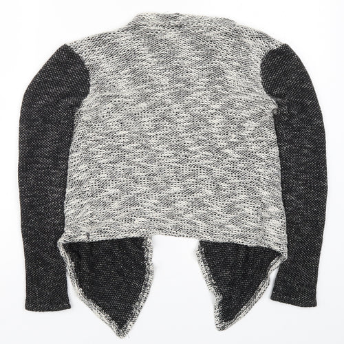 Mandi Womens Grey  Knit Cardigan Jumper Size 8